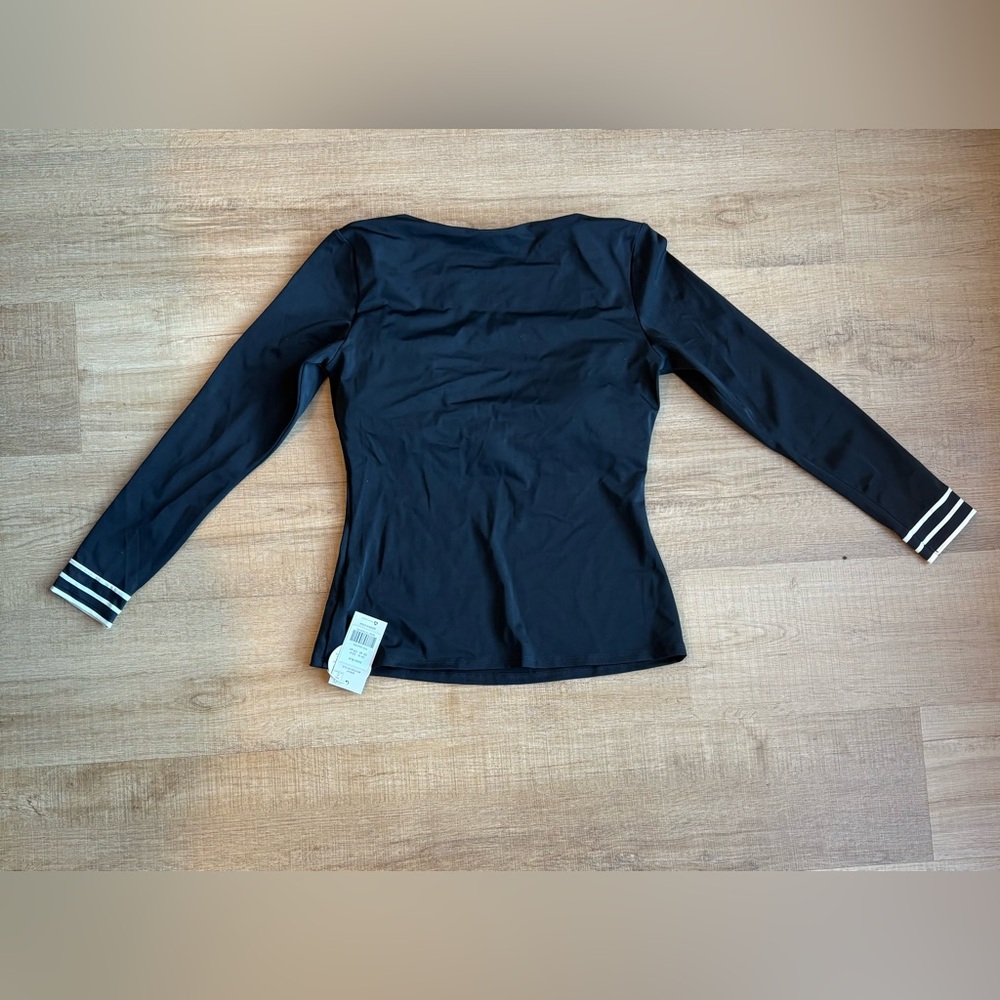 Boden Black Rash Guard - NWT - size 8